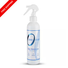 ZERO ODOR 8 oz. Multi-Purpose Odor Eliminator Spray, Best for Bathroom  Kitchen