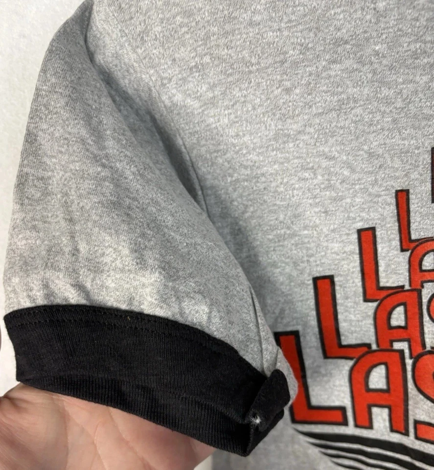 ¿Las Vegas años 80? ¿años 90? Camiseta Gris Vintage Por Screen Stars Talla Mediana Foto 4 de 4