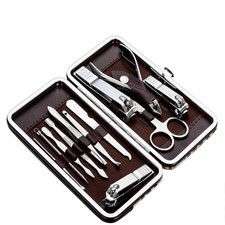 Manicure, Pedicure Kit, Nail Clippers, Professional Grooming Kit, Nail Tools ...