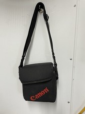 Camera Case - Canon Black Crossbody Small Travel Sightseeing Carrying Case Bag