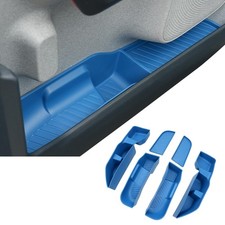 Mabett Ford Maverick 2022-25 Door Storage Tray Organizer TPE Front Rear 4pcs Blu