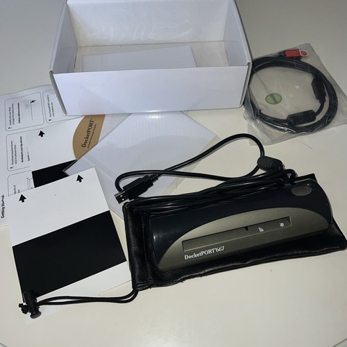Portable ID Scanner Docketport 667 Simplex Card Scanner - 第 1/9 張圖片
