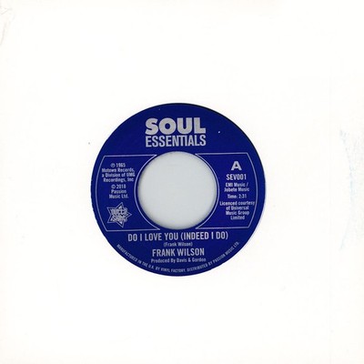 Frank Wilson - Do I Love You / Sweeter As The D (Vinyl 7'' - 1965 - UK - Reissue)