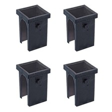 Plastic Square Tube Sleeve Black Diameter Plastic Square Tube Sleeve PE