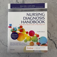 12th Edition Nursing Diagnosis Handbook W/Cod...