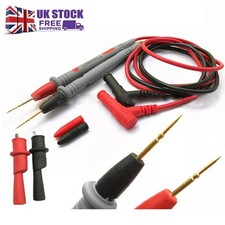 Multimeter Test Leads Fit Fluke Meter Electrical Alligator Probes Clip 1000V 20A