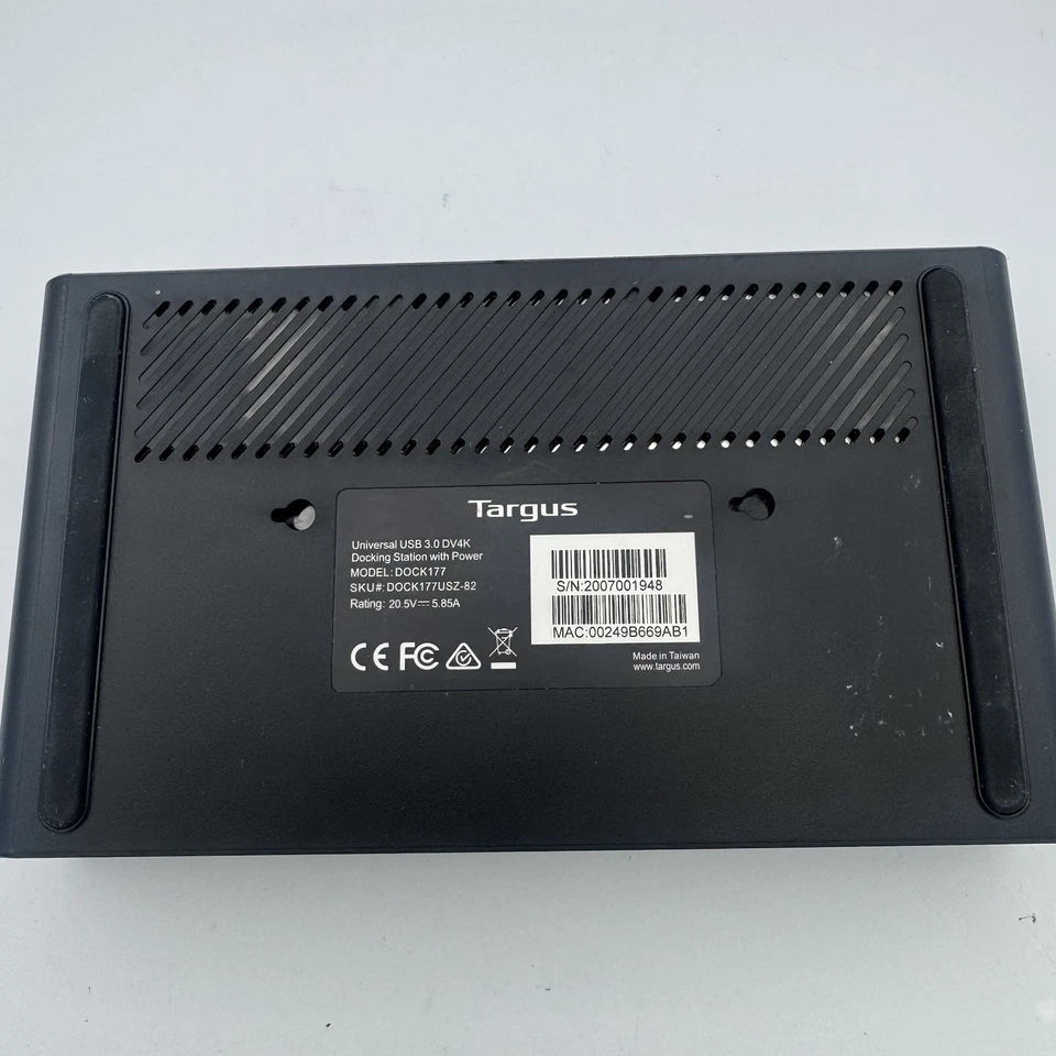 Targus DOCK177USZ USB 3.0 Docking Station - Image 4 of 4