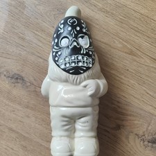 Firetrap Deadly The Gnome white ceramic figurine 30cm Glo in the dark