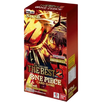 BANDAI NAMCO One Piece Card Game Karten Display PRB02 Set The Best Vol. 2 Japanisch OVP Neu