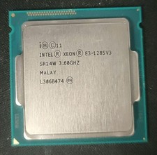 Intel Xeon E3-1285 V3 4-core 8-thread 8MB 14W 3.60GHz LGA1150 CPU processor