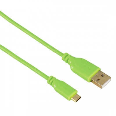 Hama Micro-USB-Kabel ''Flexi-Slim'' (vergoldet, reversible, verdrehs.) 00135702
