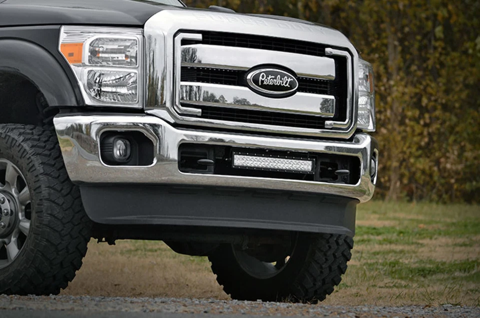 Barra de luz LED Rough Country para Ford 20 pulgadas montaje de parachoques oculto 11-16 Super Duty Foto 4 de 4