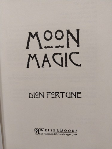 Moon Magic Paperback Dion Fortune - Picture 3 of 7