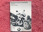 Oem 2001-2004 F650Gs F650Gs Dakar Bmw Motorcycle Owner’S Maintenance Manual