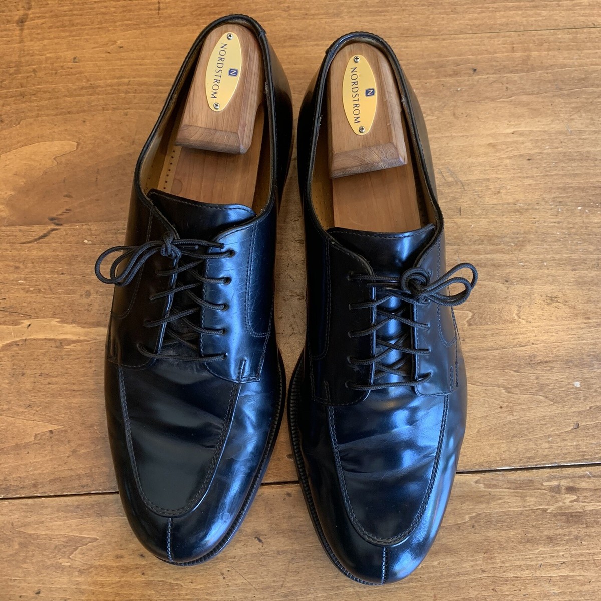 Cole Haan Men\'s Size 13 M US Grand OS Black Leather Apron Split Toe Oxford Shoes Cole Haan Black Split Apron Toe Oxfords Mens Size 13 M | eBay main image 2