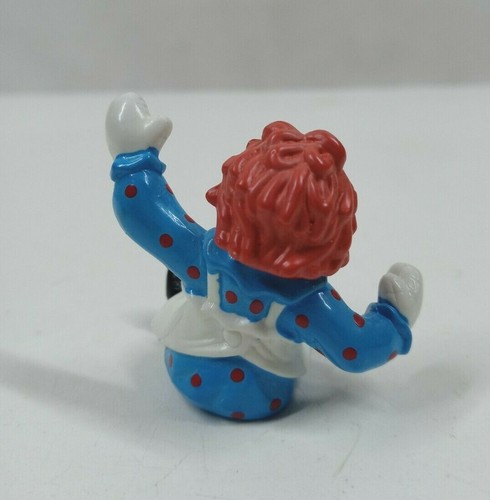Vintage 1988 MacMillian Raggedy Ann 1.75" Collectible Figure - Picture 3 of 6