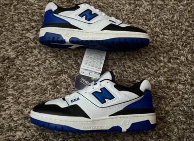 Size 8.5 - New Balance 550 White Team Royal