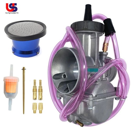 PWK 38mm Carburetor & Air Filter for Kawasaki KX125 KX250 KTM 125 200 ...