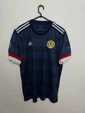 SCHOTTLAND NATIONALMANNSCHAFT 2020/2021 HOME FOOTBALL SHIRT ADIDAS TRIKOT GR XL ERWACHSENE