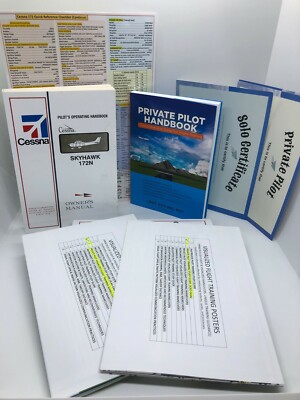 Cessna 172N Model Private Pilot Flight Training Set: Plus Complimentary Gifts.