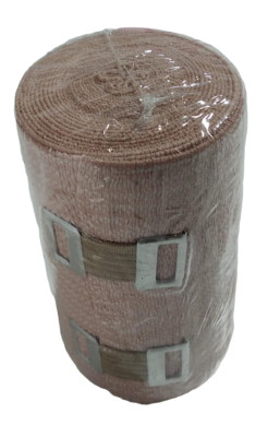 Elastic Bandage 3in x 5yd Roll - Beige 