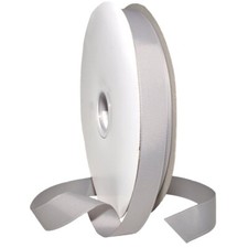 Polyester Grosgrain Ribbon 7/8" x 50 Yd Shell Grey