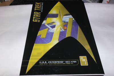 AMT 1:650 U.S.S ENTERPRISE NCC-1701 50TH ANNIVERSARY SET