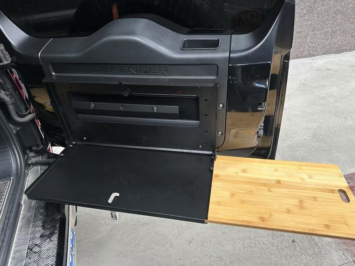 Fits for Defender 110 90 130 2021-2025 Rear Door Folding Table
