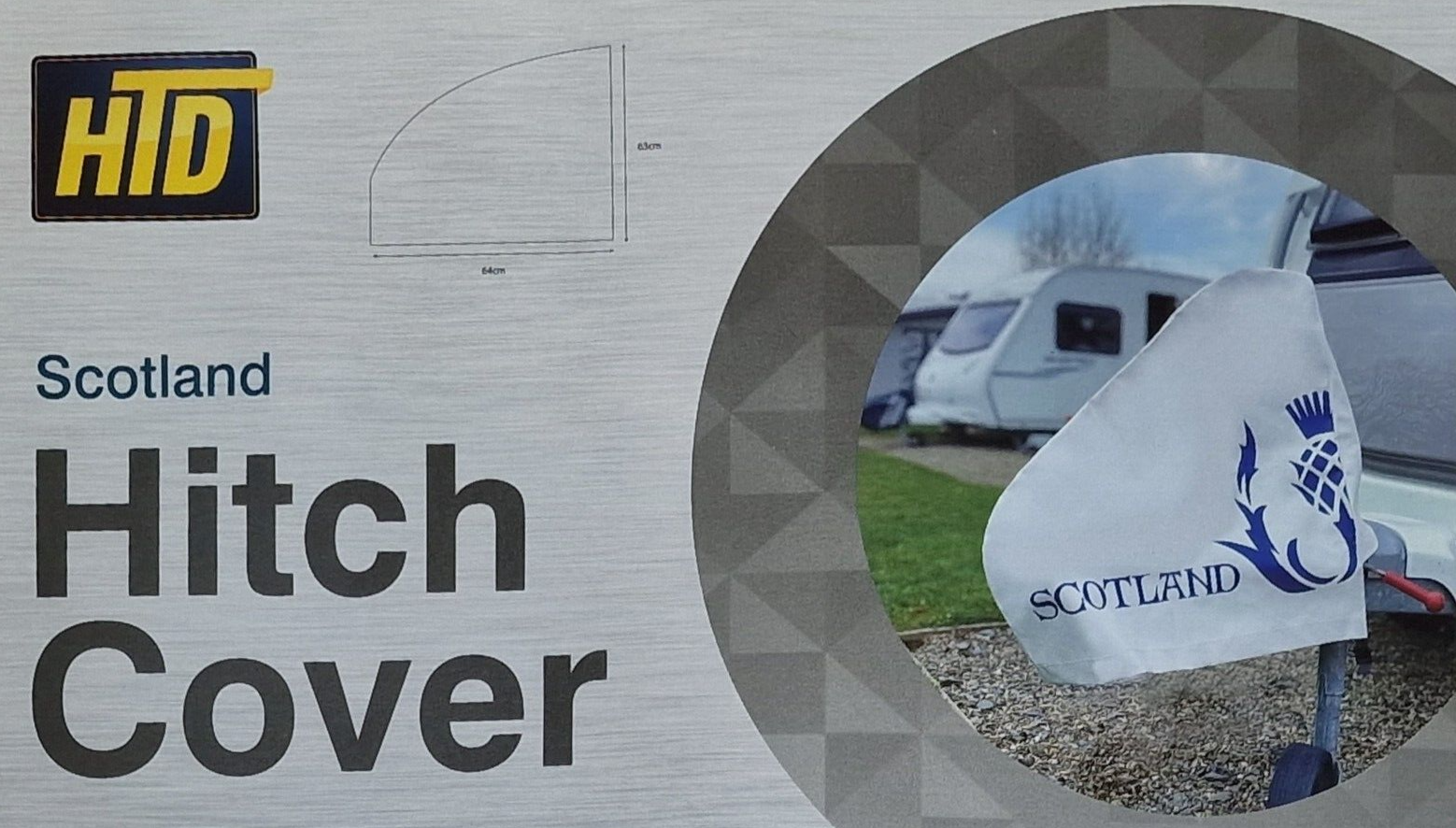 Scotland Caravan Tow Hitch Cover eBay