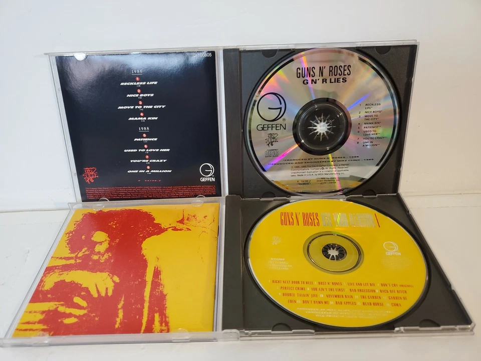 Guns N' Roses LOT OF 2 CDs Use Your Illusion 1 And GN'R Lies BMG CLUB EDITIONS - Imagem 2 de 3