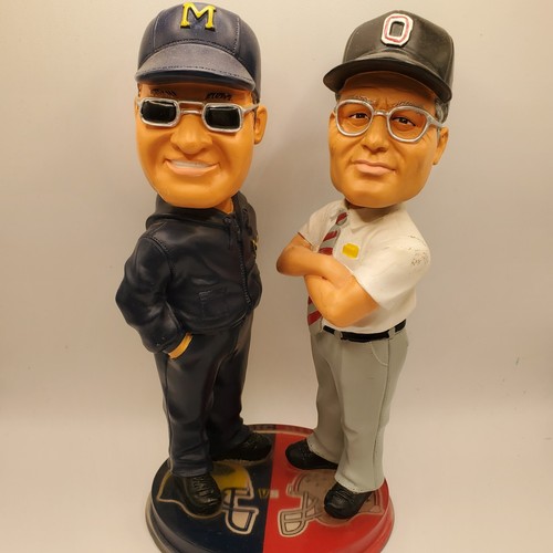 Classic Rivalry Bobblehead Woody Hayes Bo Schembechler Ohio State Michigan - 第 1/7 張圖片
