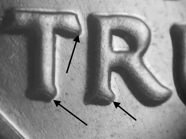 1973-S DDO-???  Choice/Gem Proof Eisenhower Dollar Doubled Die Obverse Error - Image 3 of 4