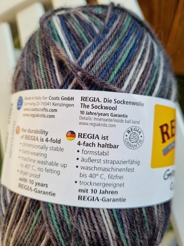 REGIA Graphics Color Sockenwolle 4 fädig 1 x 100g - Bild 2 von 5