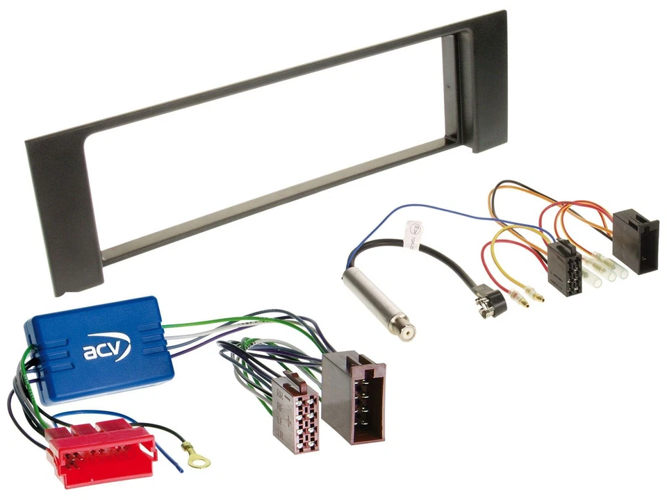 JVC Bluetooth USB DAB MP3 Autoradio für Audi A4 B6 00-04 Aktivsystem Mini-ISO - Bild 3 von 4