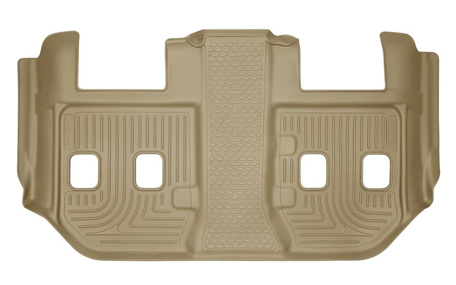 Husky Liners Weatherbeater Tan 3rd Row Floor Mat for Escalade Suburban Yukon XL