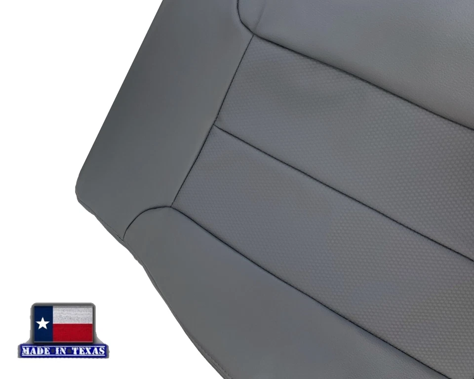 Capa de assento modelo base 2011 2012 2013 2014 2015 2016 Ford F250 F350 F450 XL cinza - Imagem 2 de 4