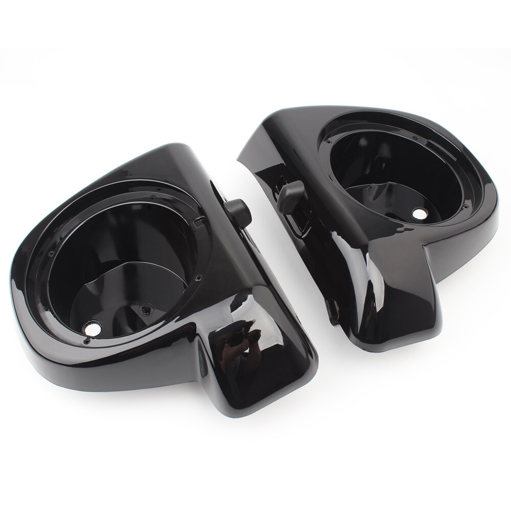 6.5" Speaker Pods Boxes Lower Vented Fairing Fit for Harley Touring Street Glide