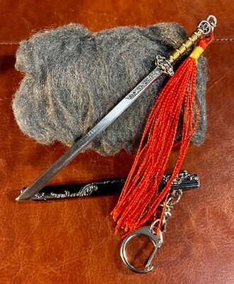Mini Sword Keychain - All Metal - Anime Manga