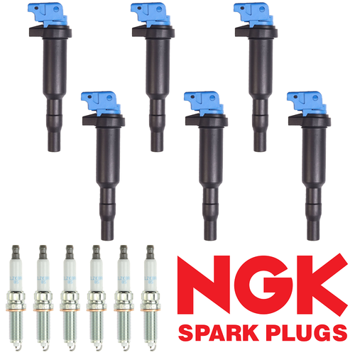 High Performance Ignition Coil & NGK Iridium Spark Plug for BMW 328i