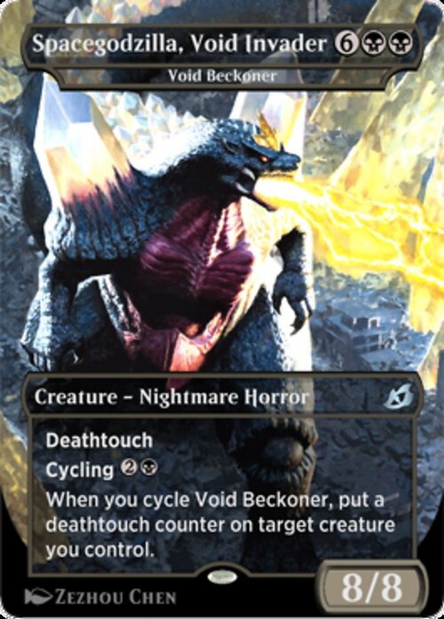 Choose your GODZILLA Series Borderless Card ~ Ikoria