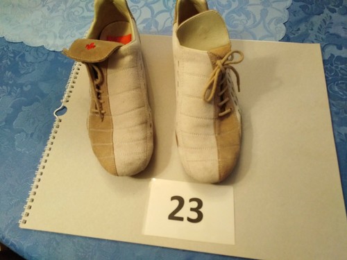 Riker Damenschuh , Gr. 37 Wildleder / sandfarben #23