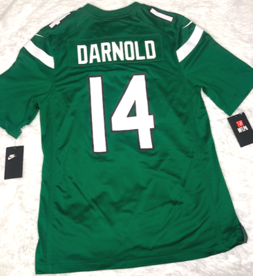 Men's Nike New York Jets Sam Darnold Vapor Limited Jersey Gotham
