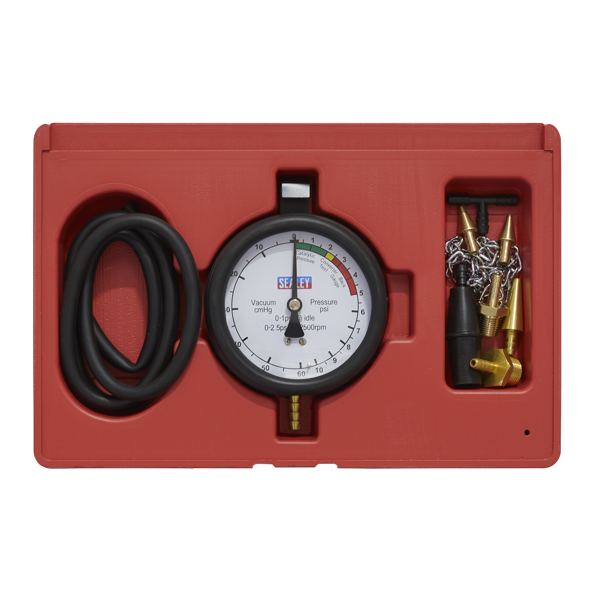 Sealey VSE953 Catalytic Converter Exhaust Silencer Back Pressure Gauge