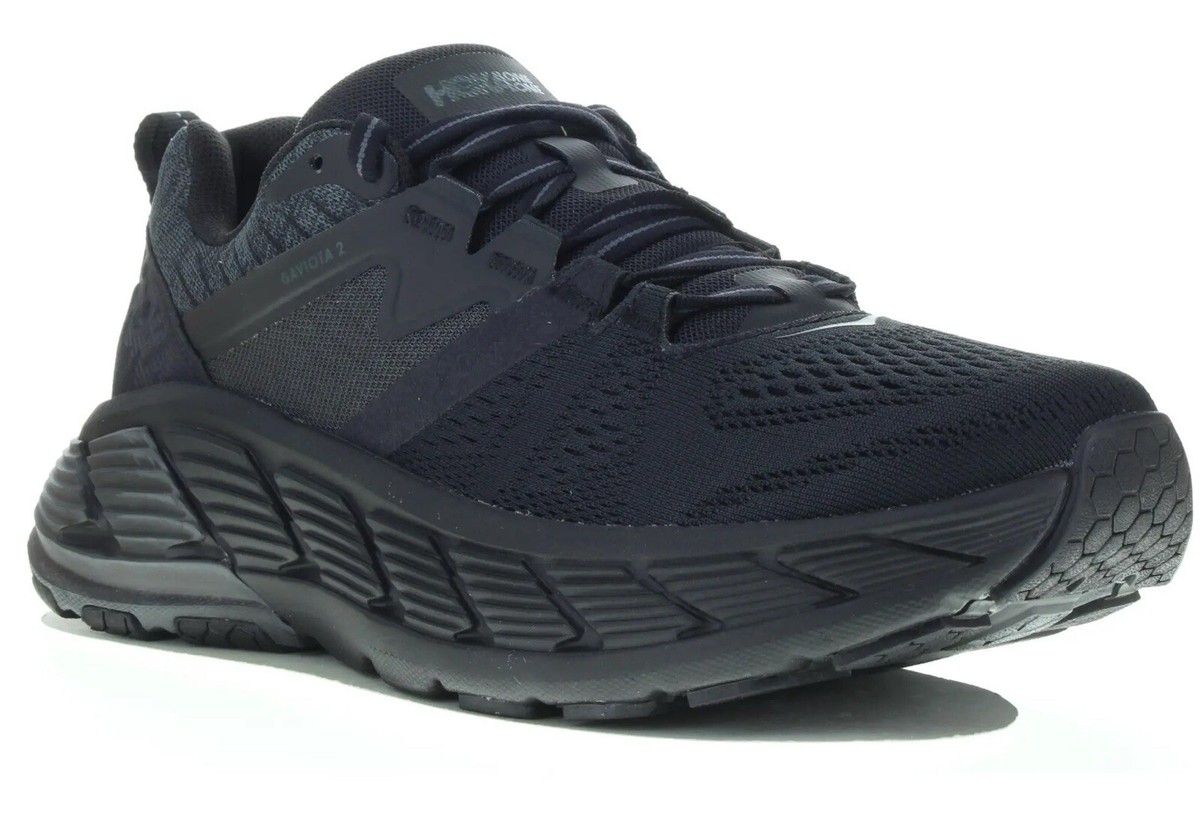 Hoka One One Gaviota 2 Women\'s 8.5 Wide Running Shoes Black Stability Sneakers Hoka - Women main image 3
