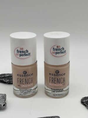 2x Essence French manicure beautifying nail polish 02 FRENCHs are forever 2x10ml