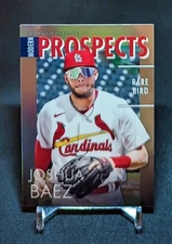 Joshua Baez Modern Prospects Rookie Card Chrome Refractor 2023 Bowman MP-17