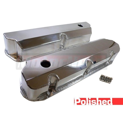 289 302 351W SBF FORD Fabricated POLISH BILLET ALUMINUM VALVE COVER Mustang Rod eBay