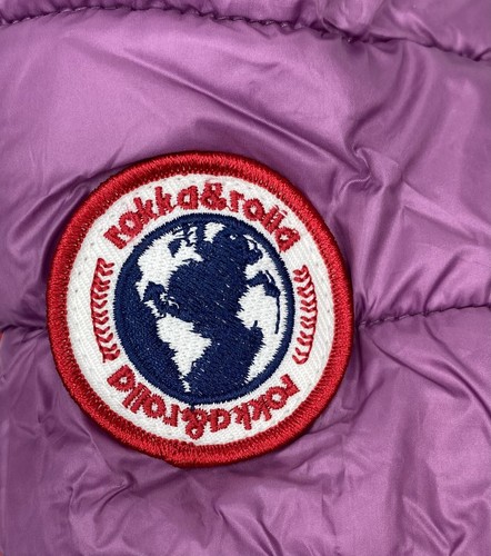 Rokka & Rolla Girl's Reversible Jacket Puffer Bubble Coat - Size S/CH 6 - NWT - Picture 5 of 8