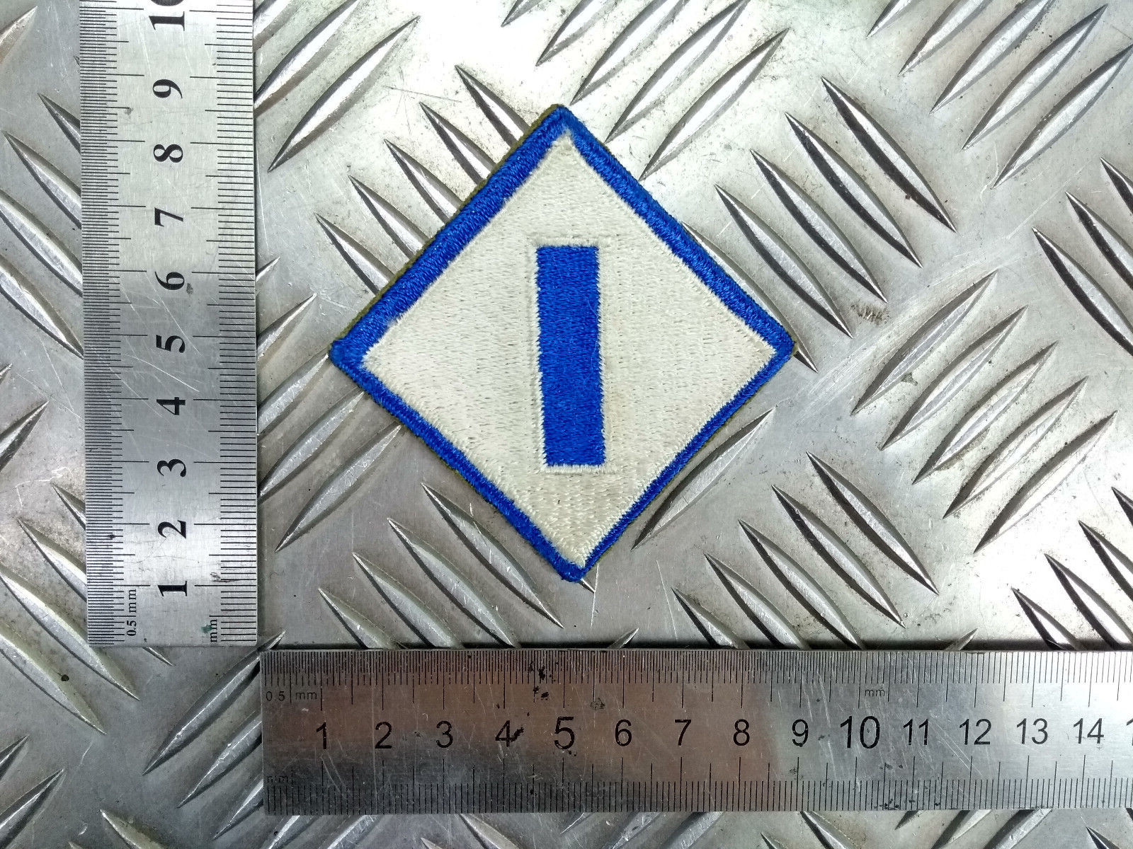 US Army 1st Service Command Braided Patch US Mili… - image 1