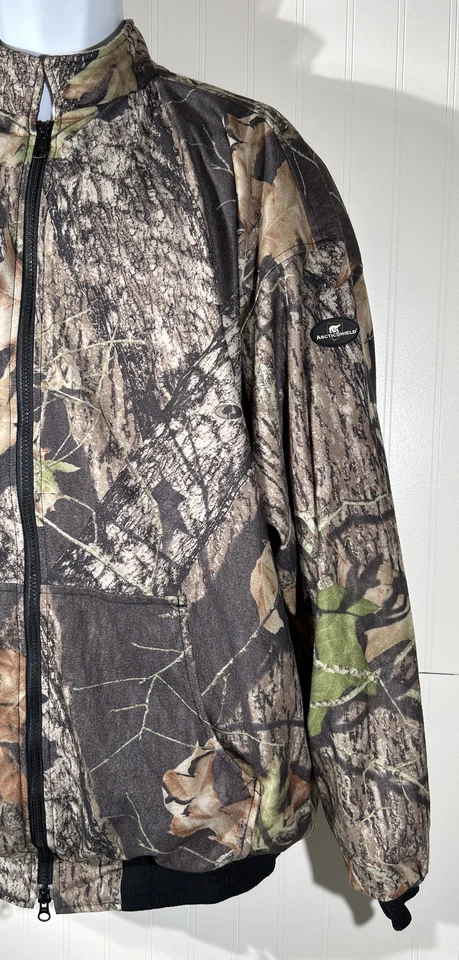Artic Shield Mossy Oak Breakup Camo Insulated Jacket  Size (XXL) GUC - Image 4 of 4